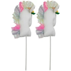 Northlight Plush Rainbow Unicorn Christmas Picks - 24" - Set Of 2 12 Northlight Plush Rainbow Unicorn Christmas Picks - 24" - Set Of 2 -Northlight Sale Store northlight sm94875 04 63776.1723597825