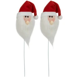 Northlight Set Of 2 Plush Santa Claus Christmas Picks 18" -Northlight Sale Store northlight sm94876 03 99083.1695830552