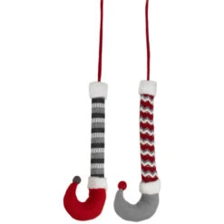 Northlight Set Of 2 Gray And Red Plush Elf Leg Christmas Picks 30" 8 Northlight Set Of 2 Gray And Red Plush Elf Leg Christmas Picks 30" -Northlight Sale Store northlight sm94878 02 19347.1695830551