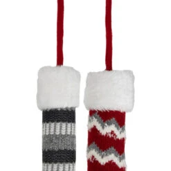 Northlight Set Of 2 Gray And Red Plush Elf Leg Christmas Picks 30" 10 Northlight Set Of 2 Gray And Red Plush Elf Leg Christmas Picks 30" -Northlight Sale Store northlight sm94878 04 45777.1695830552