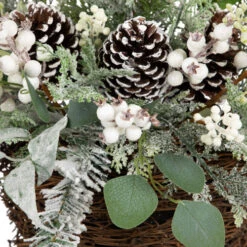 Berries And Pinecones Frosted Artificial Christmas Decoration - 28" -Northlight Sale Store northlight sm95358 04 88093.1701105506