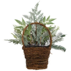 Berries And Pinecones Frosted Artificial Christmas Decoration - 28" -Northlight Sale Store northlight sm95358 06 23968.1701105506
