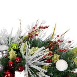 Northlight Snowmen And Icicles Pine Artificial Christmas Wreath - 40" - Unlit -Northlight Sale Store northlight sm95365 04 72148.1701019002