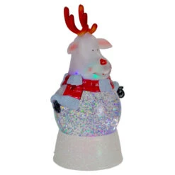 Northlight LED Lighted Color Changing Reindeer Christmas Snow Globe - 8" 7 Northlight LED Lighted Color Changing Reindeer Christmas Snow Globe - 8" -Northlight Sale Store northlight sr91089 1 50179.1618414094