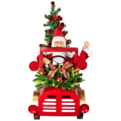 Northlight Animated And Musical Santa Driving Vintage Truck Christmas Decoration - 36.5" -Northlight Sale Store northlight tj95964 01 60164.1727490626