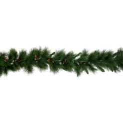 Northlight White Valley Pine With Pine Cones Artificial Christmas Garland - 9' X 14" - Unlit -Northlight Sale Store northlight v15922 02 74705.1689777551