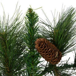 Northlight White Valley Pine With Pine Cones Artificial Christmas Garland - 9' X 14" - Unlit -Northlight Sale Store northlight v15922 04 01441.1689777551