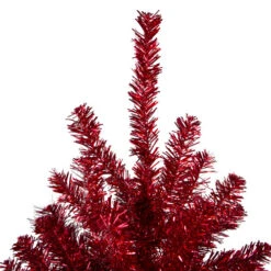 Northlight 6' Metallic Red Tinsel Artificial Christmas Tree - Unlit -Northlight Sale Store northlight v27327 same20as20v27328 1 46925.1665519922