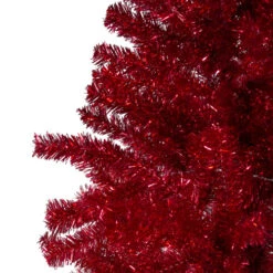Northlight 6' Metallic Red Tinsel Artificial Christmas Tree - Unlit -Northlight Sale Store northlight v27327 same20as20v27328 2 09477.1665519922