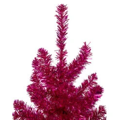3' Metallic Pink Tinsel Artificial Christmas Tree - Unlit 9 3' Metallic Pink Tinsel Artificial Christmas Tree - Unlit -Northlight Sale Store northlight v27356 2 00641.1665610742