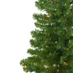 Northlight 7.5' Pre-Lit Medium Canadian Pine Artificial Christmas Wall Tree - Clear Lights -Northlight Sale Store northlight v27378 1 38322.1588397343