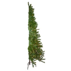 Northlight 7.5' Pre-Lit Medium Canadian Pine Artificial Christmas Wall Tree - Clear Lights -Northlight Sale Store northlight v27378 4 67345.1588397344