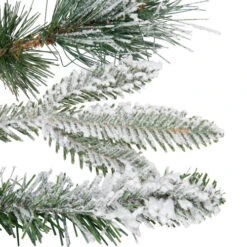 Real Touch™? Flocked Rosemary Emerald Angel Pine Artificial Christmas Garland - 9' X 14" - Unlit -Northlight Sale Store northlight v27389 04 66610.1690642113