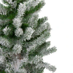 Northlight Set Of 3 Slim Flocked Alpine Artificial Christmas Trees 6' - Unlit -Northlight Sale Store northlight v27444 2updatede 31002.1668587289