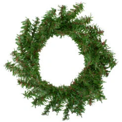 Northlight Canadian Pine Artificial Christmas Wreath - 8" - Unlit