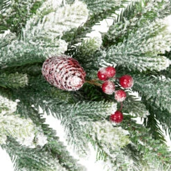Northlight Real Touch™? Flocked Snowcap Grove Fir Artificial Christmas Garland - 7' X 15" - Unlit 13 Northlight Real Touch™? Flocked Snowcap Grove Fir Artificial Christmas Garland - 7' X 15" - Unlit -Northlight Sale Store northlight v96282 03 73287.1726279112