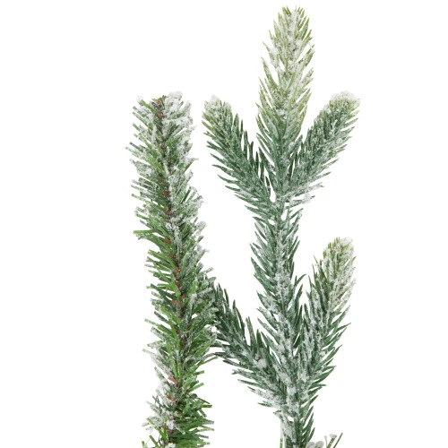 Northlight Real Touch™? Flocked Snowcap Grove Fir Artificial Christmas Garland - 7' X 15" - Unlit 7 Northlight Real Touch™? Flocked Snowcap Grove Fir Artificial Christmas Garland - 7' X 15" - Unlit - Image 7