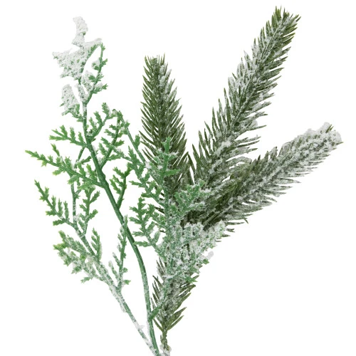 Northlight Real Touch™? Flocked Wind River Fir With Berries Artificial Christmas Garland - 7' X 12" - Unlit 7 Northlight Real Touch™? Flocked Wind River Fir With Berries Artificial Christmas Garland - 7' X 12" - Unlit - Image 7