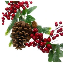Northlight 5' X 4.75" Pine Springs, Berries And Pine Cones Artificial Christmas Garland - Unlit -Northlight Sale Store northlight vm02197 1 74299.1665580607