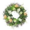 Northlight Rose And Foliage Artificial Spring Wreath - 24-Inch, Unlit