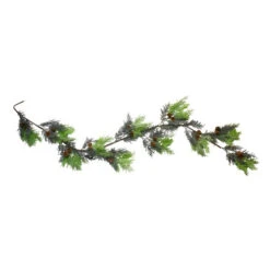 Northlight 5' Berry, Cedar And Pine Cone Artificial Christmas Garland - Unlit