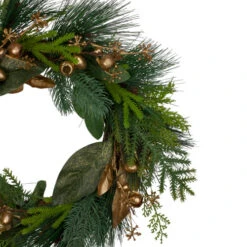 Leaves, Berry And Cedar Artificial Christmas Wreath - 20-Inch, Unlit -Northlight Sale Store northlight vm90075 2 updated 15976.1607655604