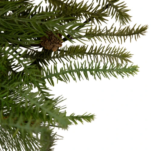 Northlight 21" Pine Christmas Tree Wall Hanging Decoration With Pinecones 2 Northlight 21" Pine Christmas Tree Wall Hanging Decoration With Pinecones - Image 2