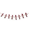 Northlight 30" Red And White Knit Gnome Novelty Christmas Garland