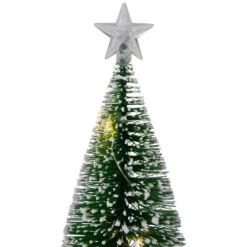 Northlight LED Lighted Mini Bottle Brush Pine Christmas Village Trees - Warm White - Set Of 2 -Northlight Sale Store northlight xh99387 3 00183.1698958254