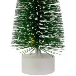 Northlight LED Lighted Mini Bottle Brush Pine Christmas Village Trees - Warm White - Set Of 2 -Northlight Sale Store northlight xh99387 4 71392.1698958253