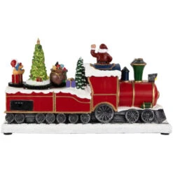 Northlight LED Lighted Animated And Musical Toy Shop Train Christmas Village Display - 12" -Northlight Sale Store northlight xh99399 4 83729.1701793922