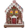 Northlight Pre-Lit LED Gingerbread Candy House Christmas Decoration - 7.5"