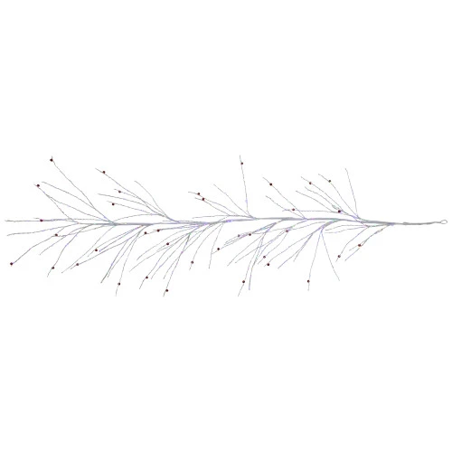 Northlight 6' X 6" Pre-Lit White Christmas Garland With Red Jingle Bells, Multi-Color Lights 1 Northlight 6' X 6" Pre-Lit White Christmas Garland With Red Jingle Bells, Multi-Color Lights