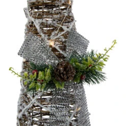 Northlight Set Of 3 LED Lighted Pine And Berries Cone Christmas Tree Decorations 39.25" -Northlight Sale Store northlight y93955 4 49007.1677147712