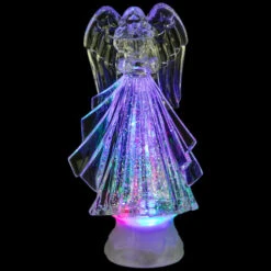Northlight LED Lighted Acrylic Angel Christmas Snow Globe - 8.75" 10 Northlight LED Lighted Acrylic Angel Christmas Snow Globe - 8.75" -Northlight Sale Store northlight y94771 black 35902.1696868292