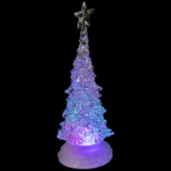 Northlight LED Lighted Acrylic Christmas Tree Decoration - 10.5" - Multi-Color Lights -Northlight Sale Store northlight y94780 black202 90148.1696868292