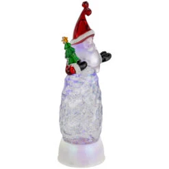 Northlight LED Lighted Santa Acrylic Christmas Snow Globe - 12" -Northlight Sale Store northlight y94782 02 61763.1696608989