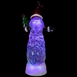 Northlight LED Lighted Santa Acrylic Christmas Snow Globe - 12" -Northlight Sale Store northlight y94782 black 95866.1696868291