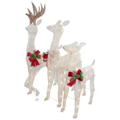 Northlight LED Lighted Reindeer Family Outdoor Christmas Decorations - Warm White - Set Of 3 -Northlight Sale Store northlight ye92349 1 53278.1665433300