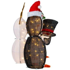 LED Lighted Penguins Building Snowman Outdoor Christmas Decoration - 35" - Set Of 3 9 LED Lighted Penguins Building Snowman Outdoor Christmas Decoration - 35" - Set Of 3 -Northlight Sale Store northlight ye92353 3 62580.1665610751