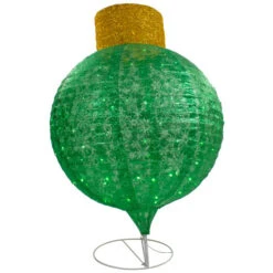 Northlight LED Lighted Twinkling Commercial Outdoor Tinsel Onion Christmas Ornament - 38" - Green 9 Northlight LED Lighted Twinkling Commercial Outdoor Tinsel Onion Christmas Ornament - 38" - Green -Northlight Sale Store northlight ye92358 1 78496.1665580056