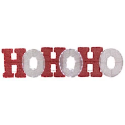 Northlight LED Lighted "Ho Ho Ho" Outdoor Christmas Decoration - 76.75" - Red And White Lights -Northlight Sale Store northlight ye93933 1 43204.1702056330