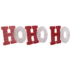 Northlight LED Lighted "Ho Ho Ho" Outdoor Christmas Decoration - 76.75" - Red And White Lights -Northlight Sale Store northlight ye93933 2 60912.1702056330