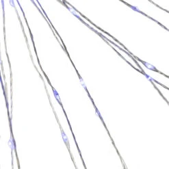 Northlight 20" LED Lighted Firework Silver Branch Christmas Decoration - Blue Lights -Northlight Sale Store northlight ye94940 05 29311.1696349412