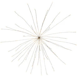 Northlight 20" LED Lighted Firework Silver Branch Christmas Decoration - Warm White Lights -Northlight Sale Store northlight ye94944 02 17285.1696349412