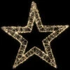 Northlight LED Lighted Wire Star Outdoor Christmas Decoration - 22" - Warm White Lights