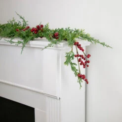 Northlight Real Touch™? Iced Berries And Pine Artificial Christmas Garland - 5' X 10" - Unlit -Northlight Sale Store northlight yk87881 stylenew 21735.1669970836