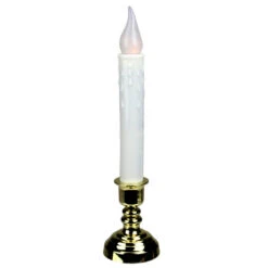 Northlight LED Christmas Candle Lamp With Automatic Timer - 8.5" - Clear