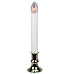 Northlight Single Flicker Flame Christmas Candle Lamp - 8.75"
