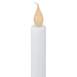 Northlight 9.25" Pre-Lit LED White And Silver Lighted Christmas Candle Lamp -Northlight Sale Store northlight ys93852 4 43698.1665783277